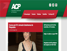 Tablet Screenshot of acp.med.br